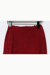 Marc Le Bihan Stretch Pleated Stretch Bandeau Dress or Skirt Collection MLB-25900-HONG Red Long Skirt 25900 25901